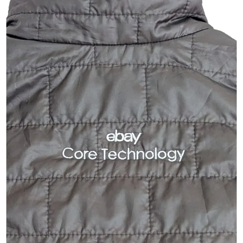 Patagonia x Ebay Embroidered Black Quilted Vest Zip Up Women's XXS STY84247 FA19 - Picture 6 of 9
